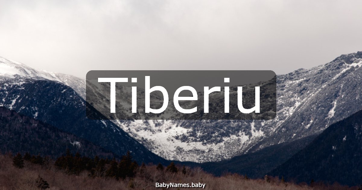 Tiberiu