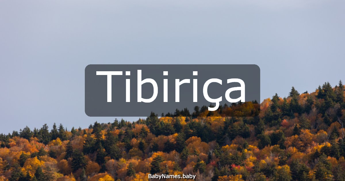 Tibiriça