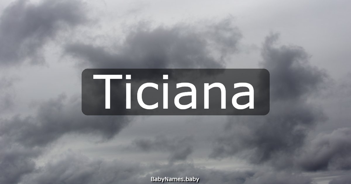 Ticiana