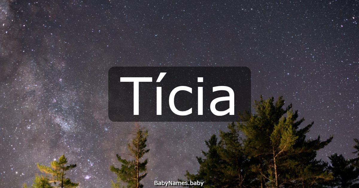 Tícia