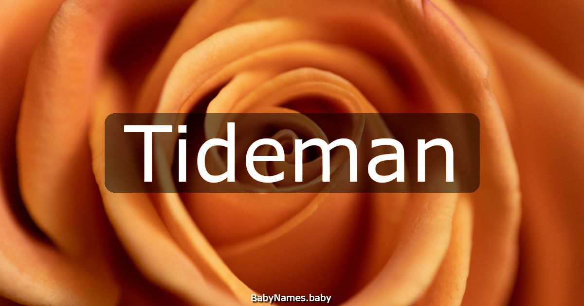 Tideman