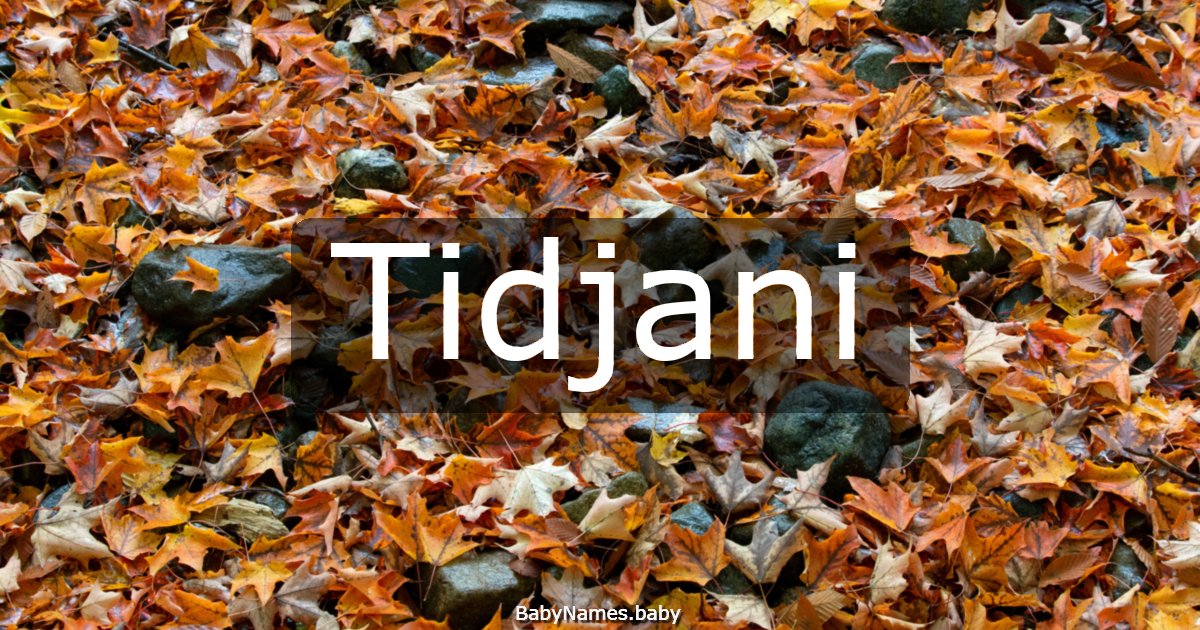 Tidjani