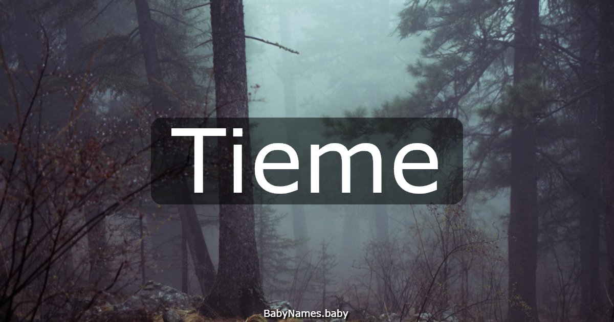 Tieme