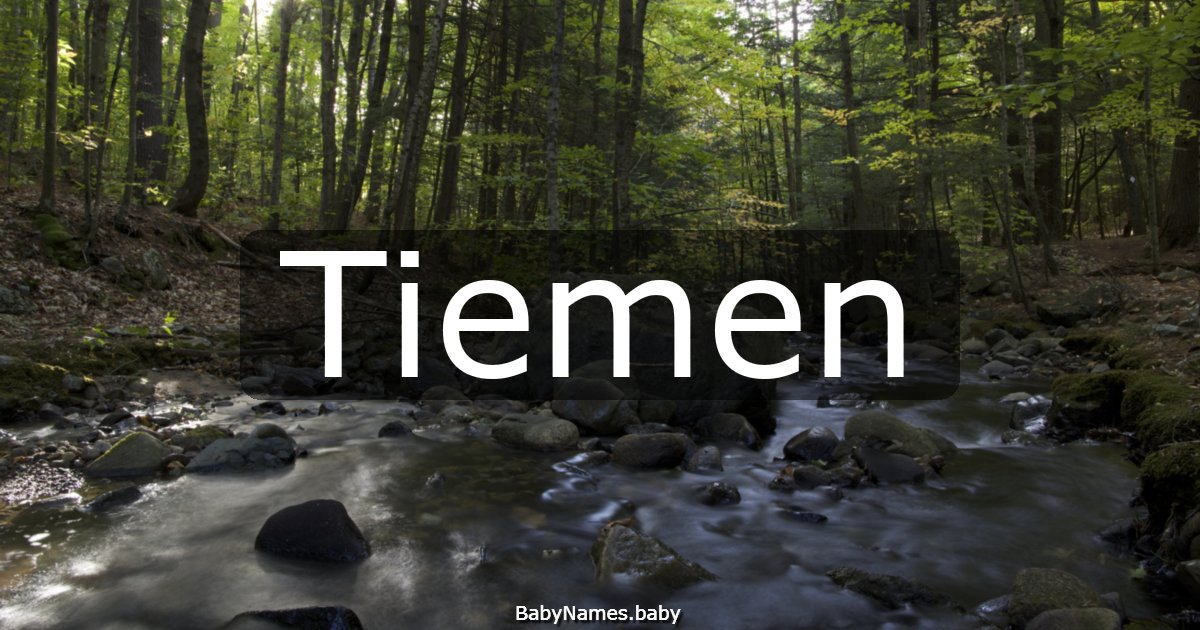 Tiemen