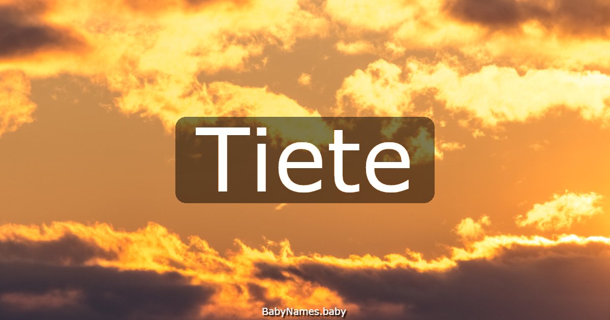 Tiete