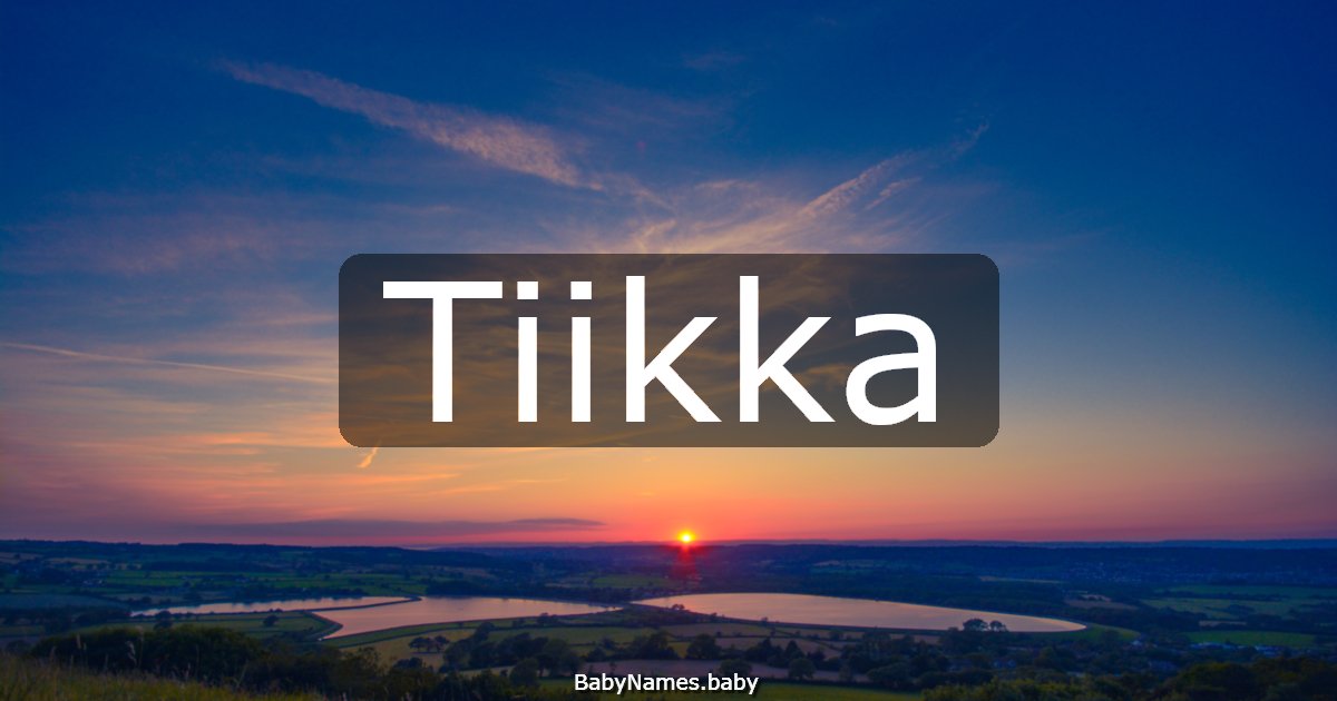 Tiikka