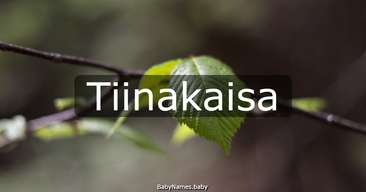 Tiinakaisa