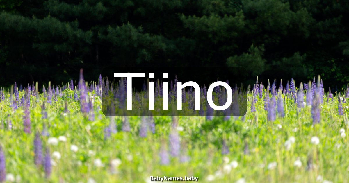 Tiino