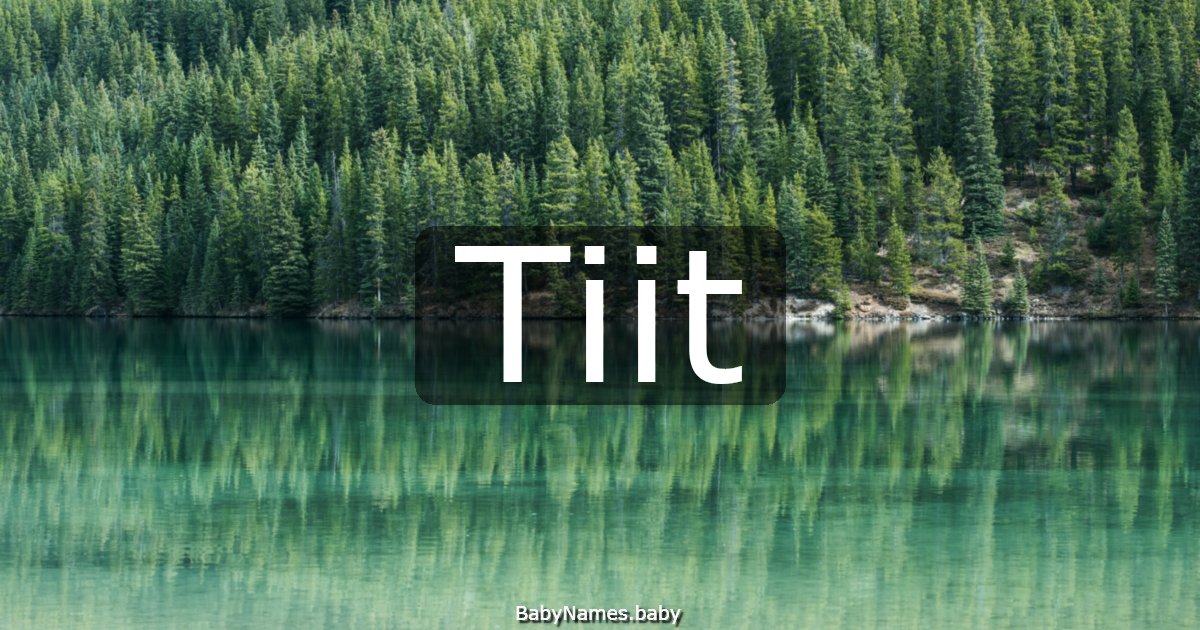 Tiit