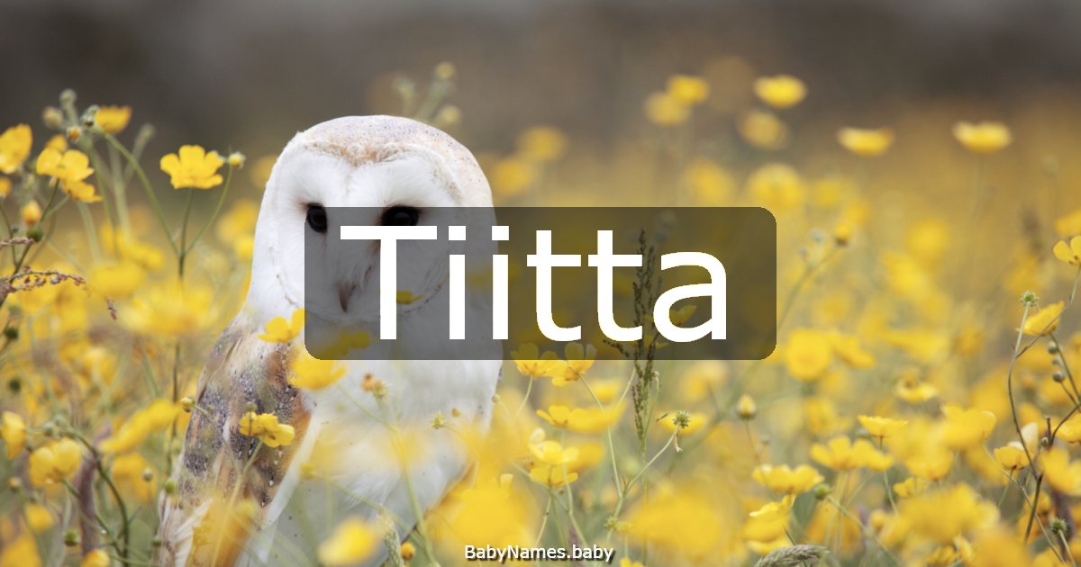 Tiitta