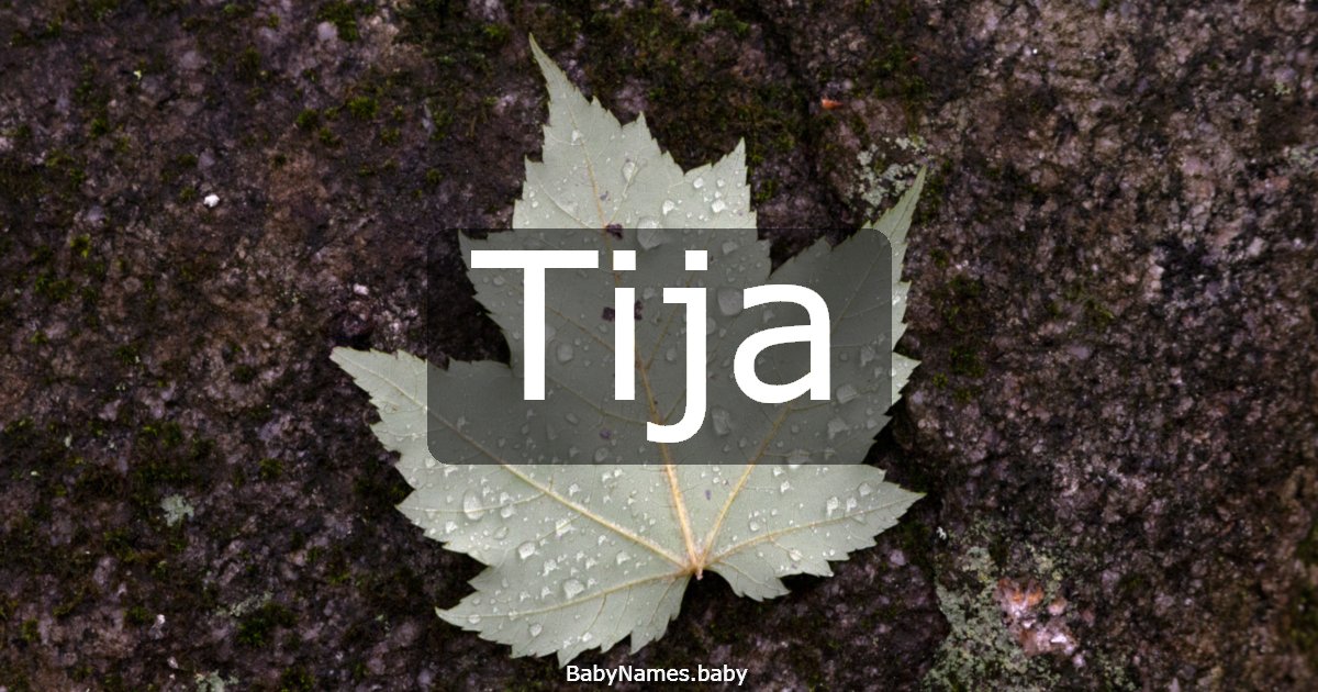 Tija
