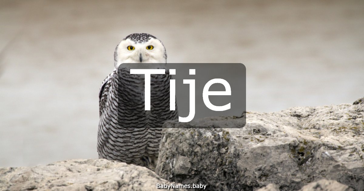 Tije