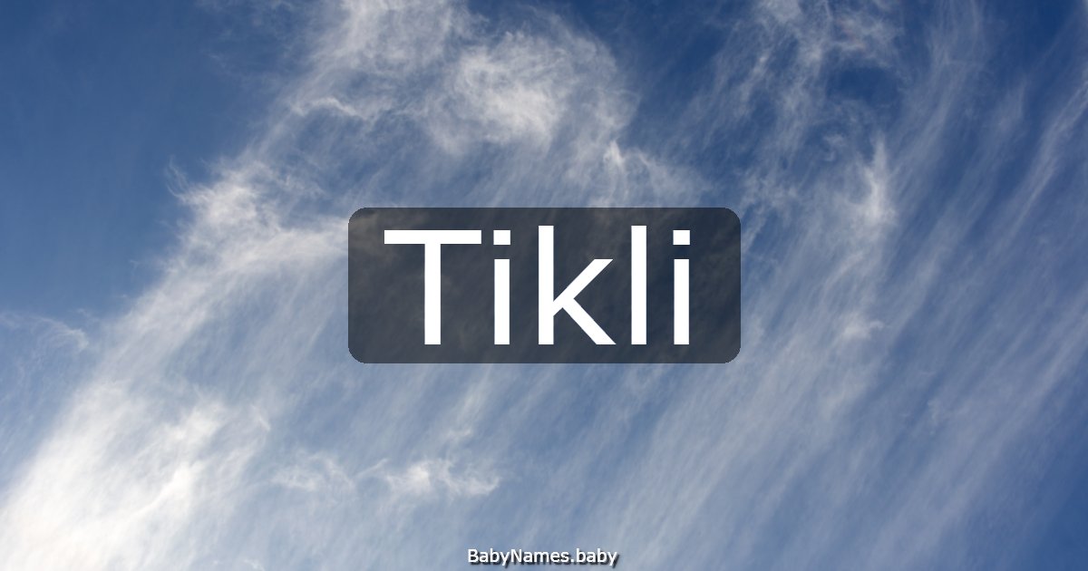 Tikli