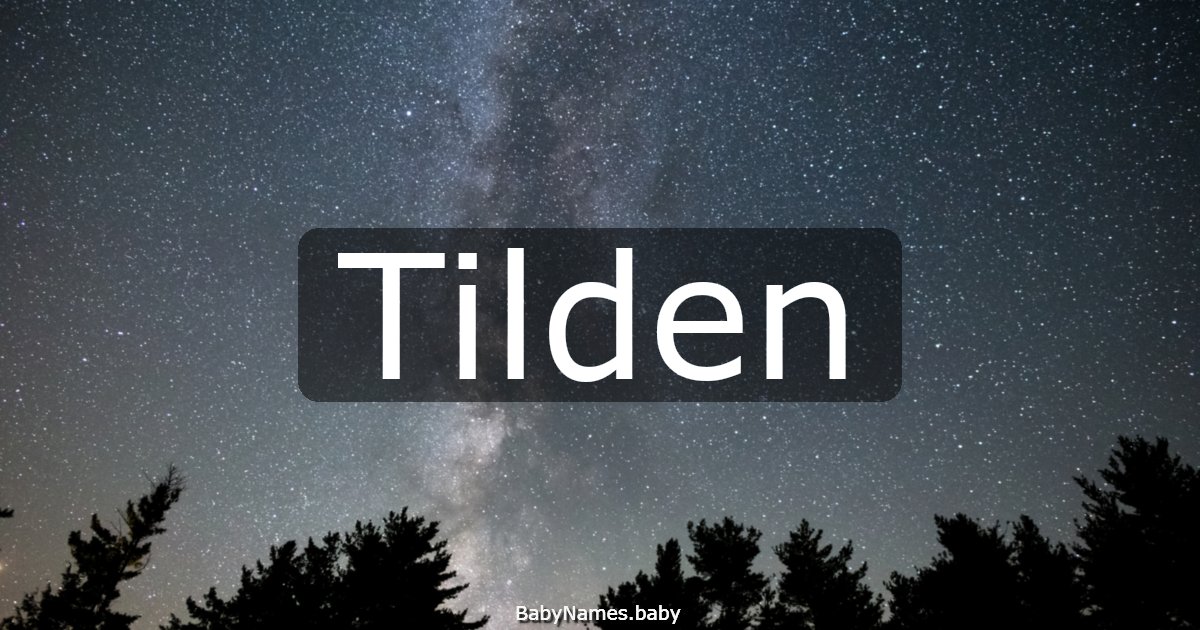 Tilden