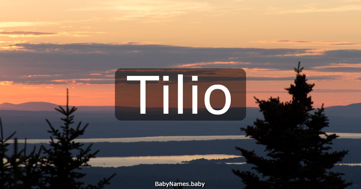 Tilio