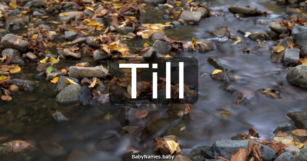 Till