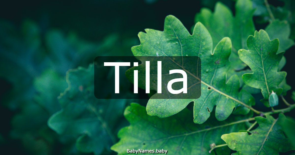 Tilla