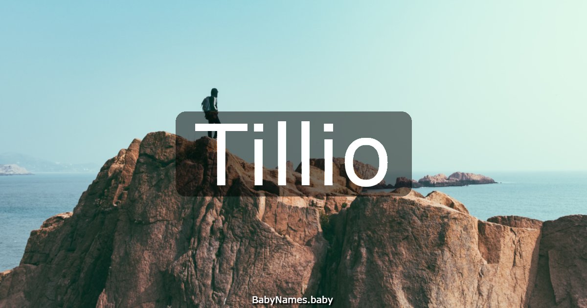 Tillio