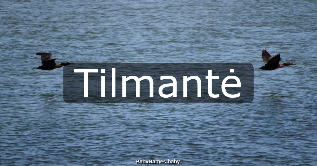 Tilmantė