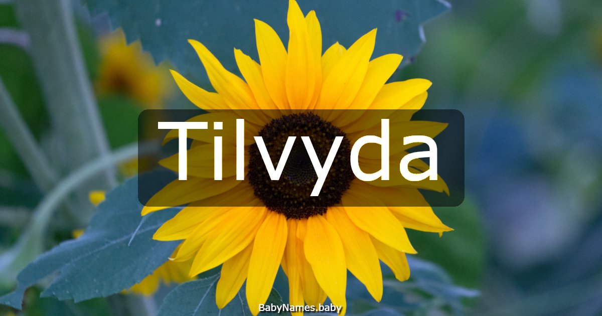 Tilvyda
