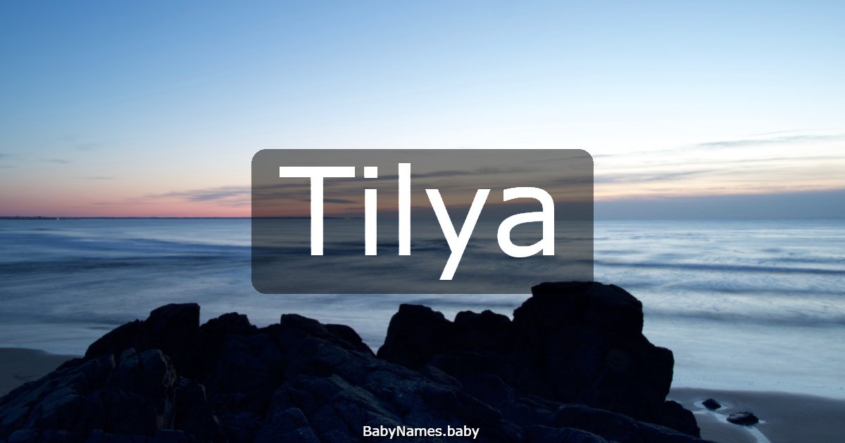 Tilya