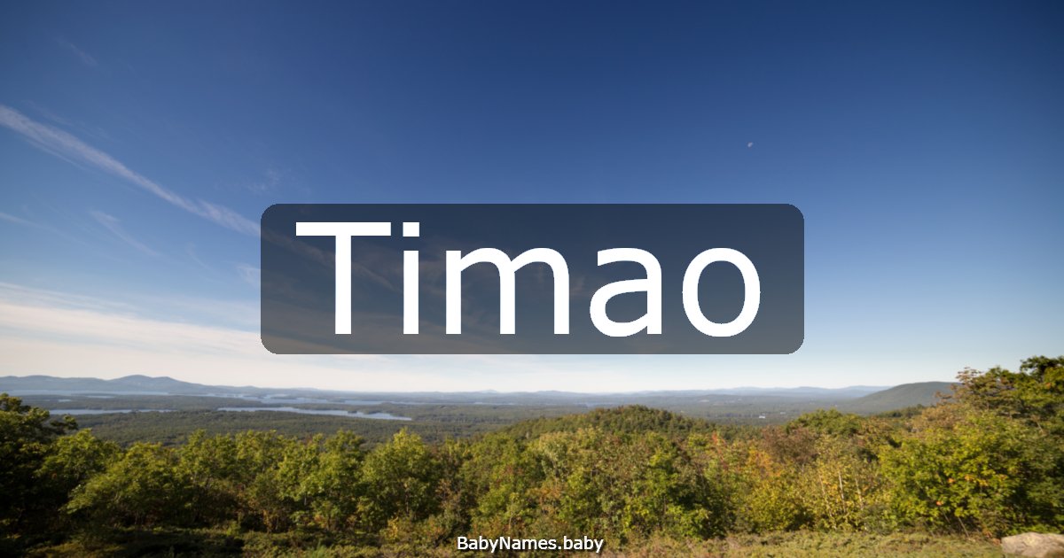 Timao