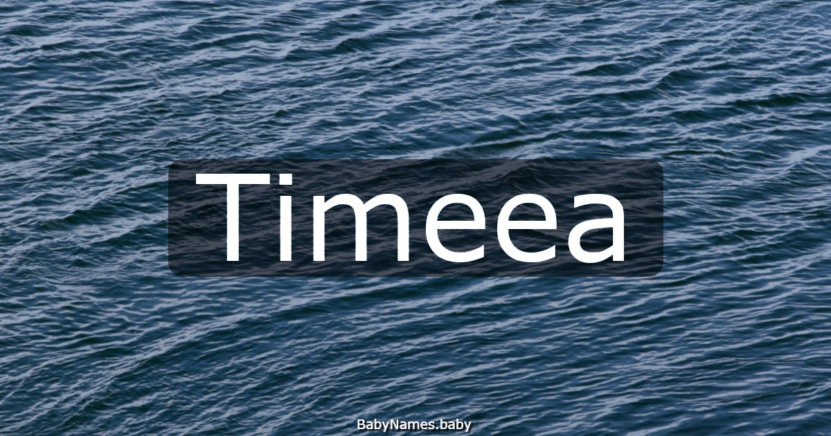 Timeea
