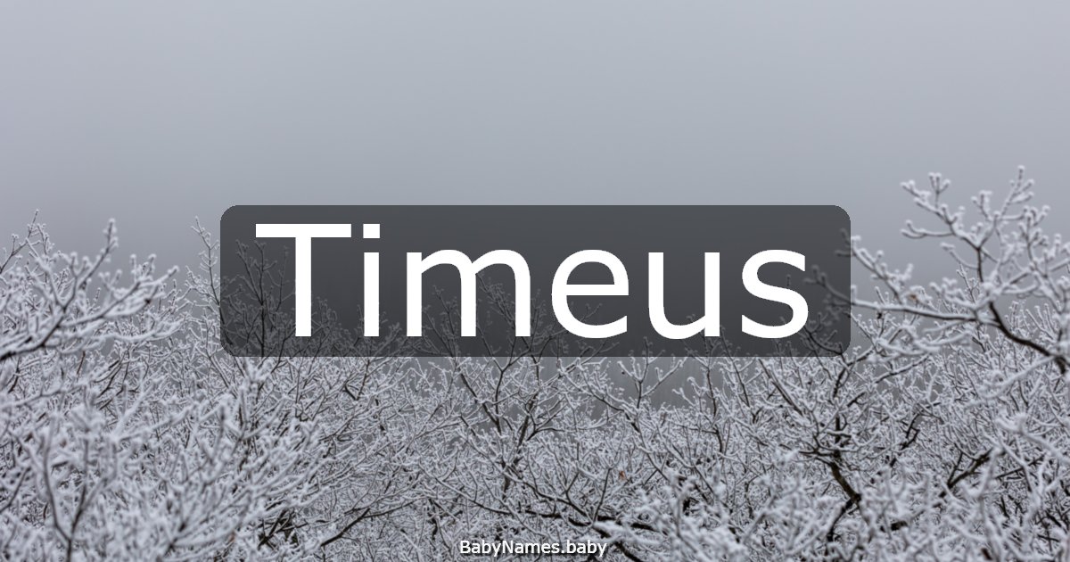 Timeus