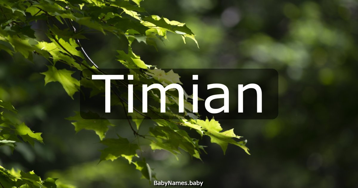 Timian