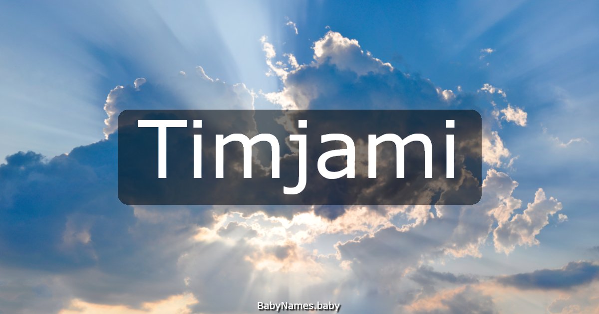 Timjami