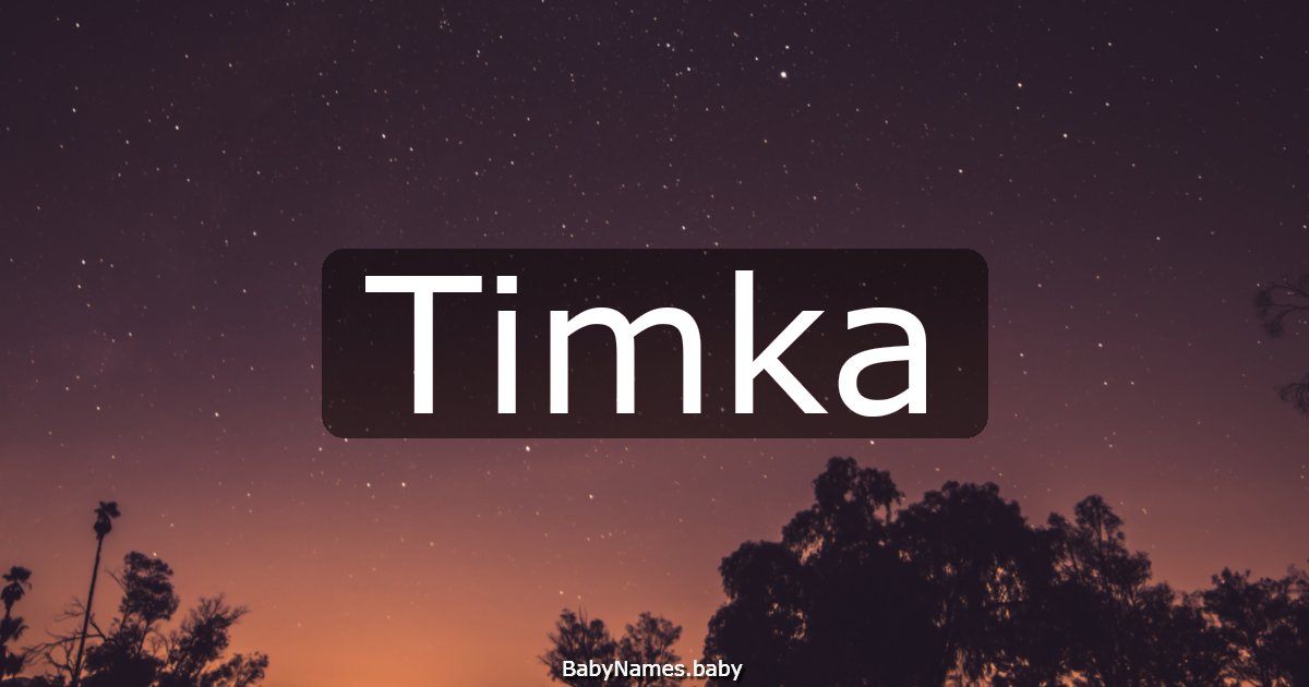 Timka