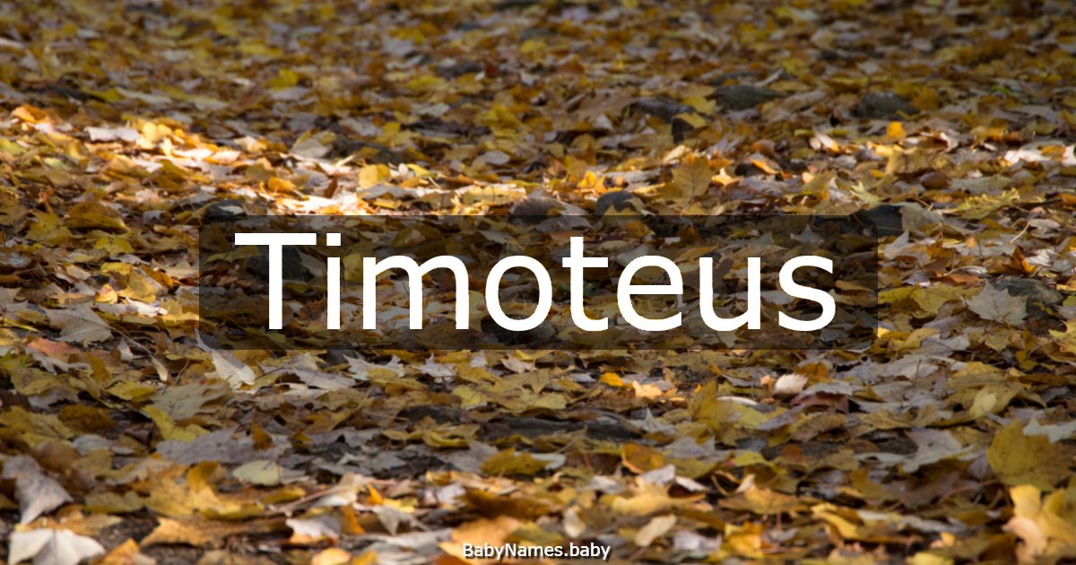 Timoteus