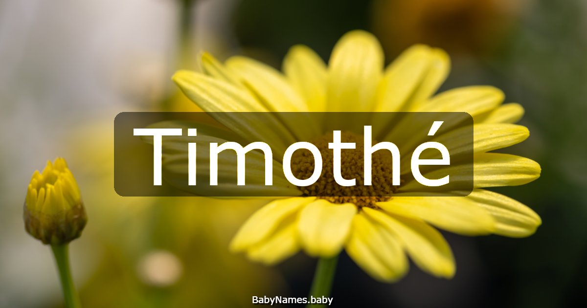 Timothé