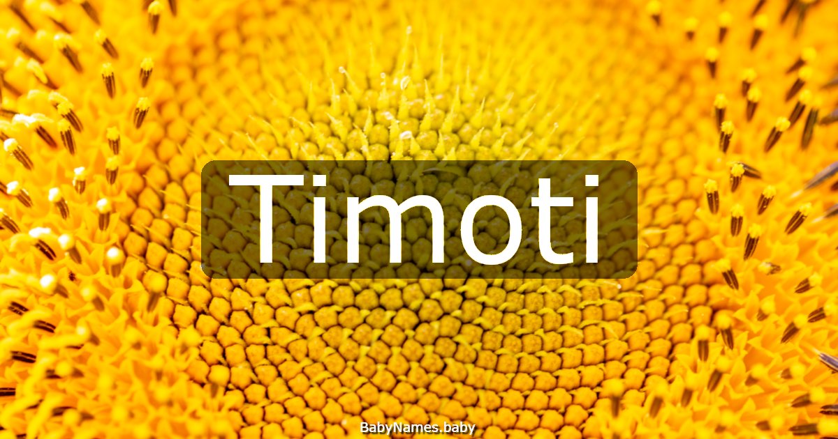 Timoti