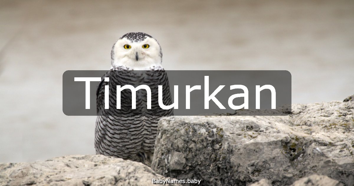 Timurkan