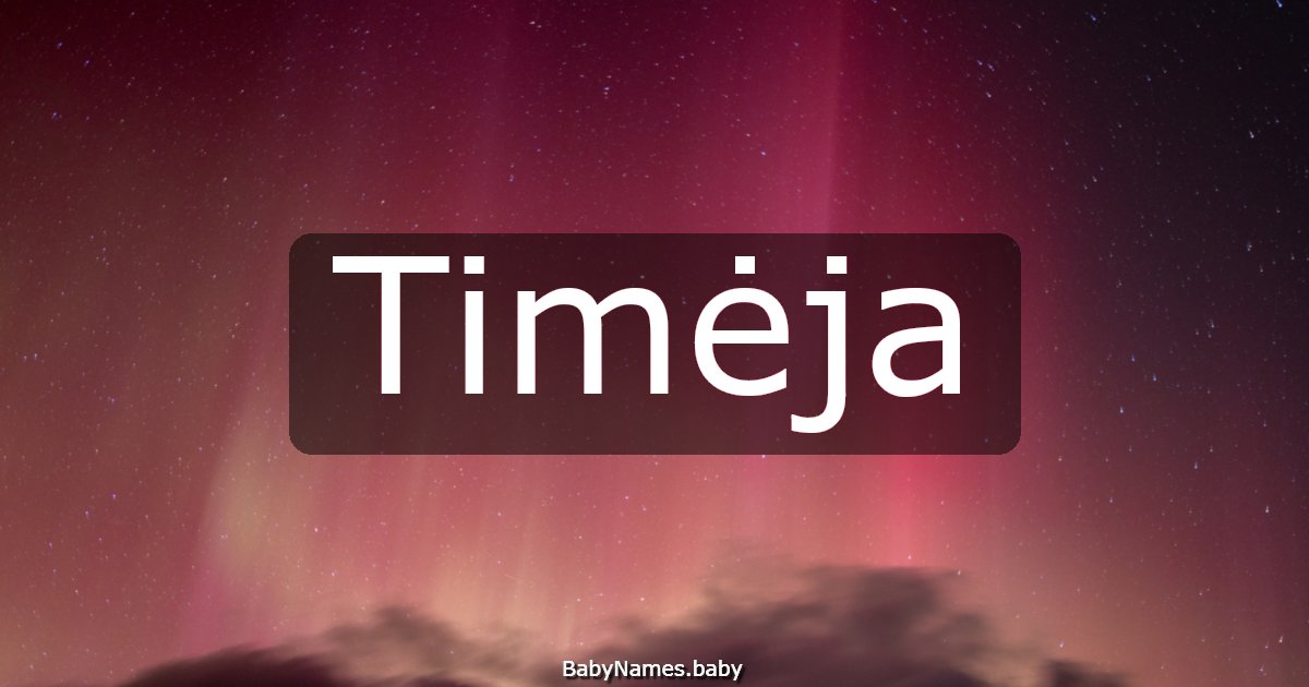 Timėja