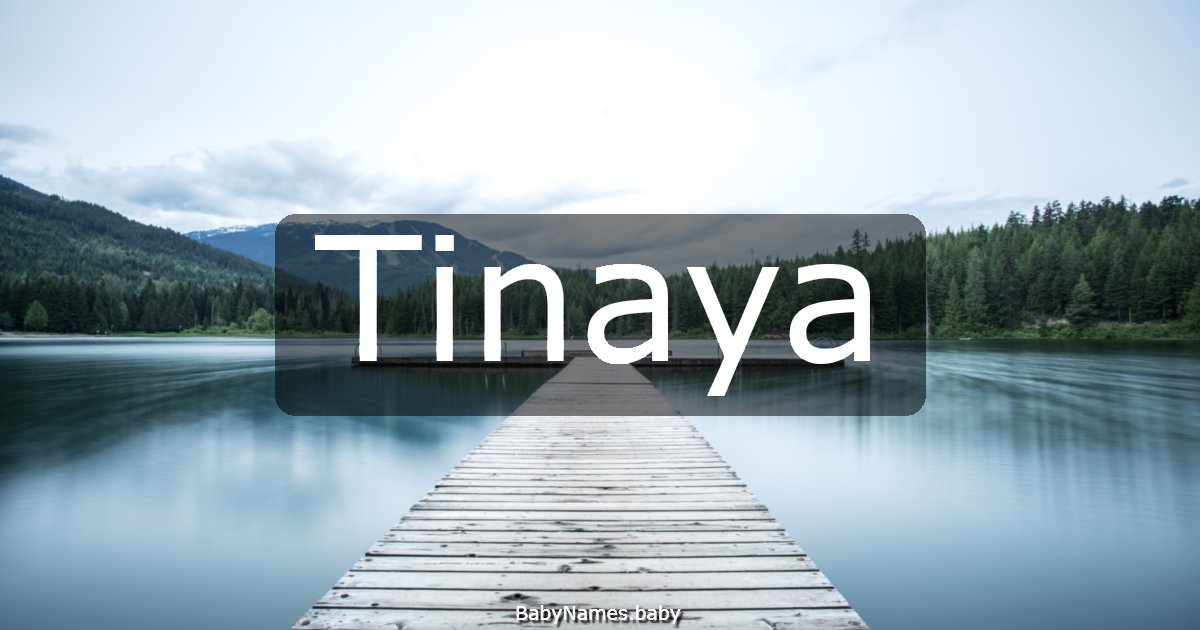 Tinaya