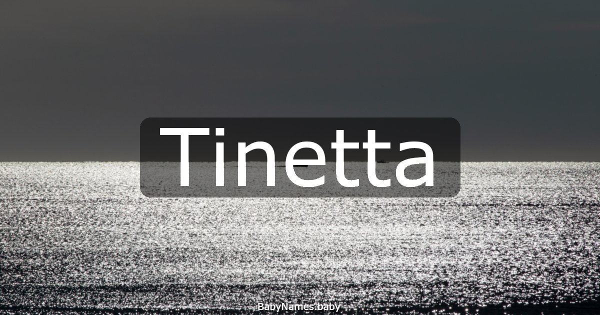 Tinetta