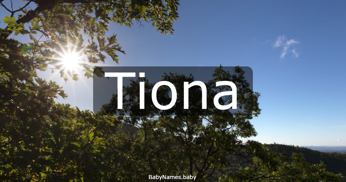 Tiona