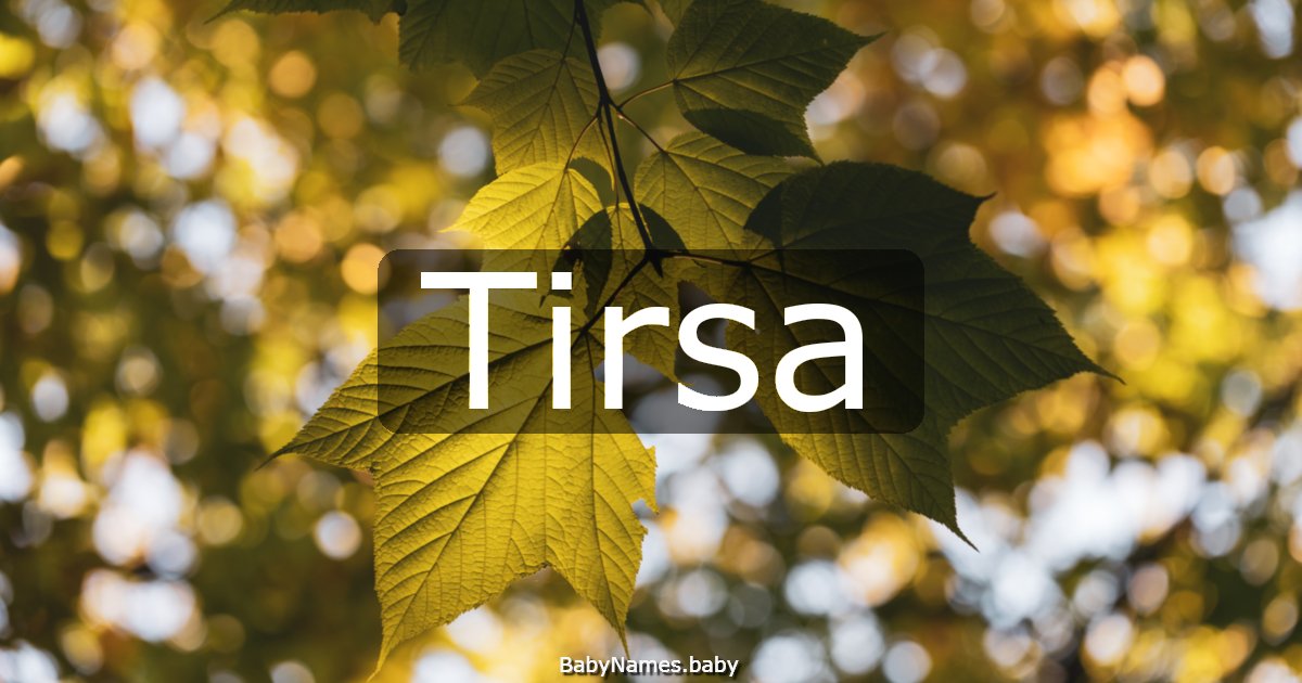 Tirsa
