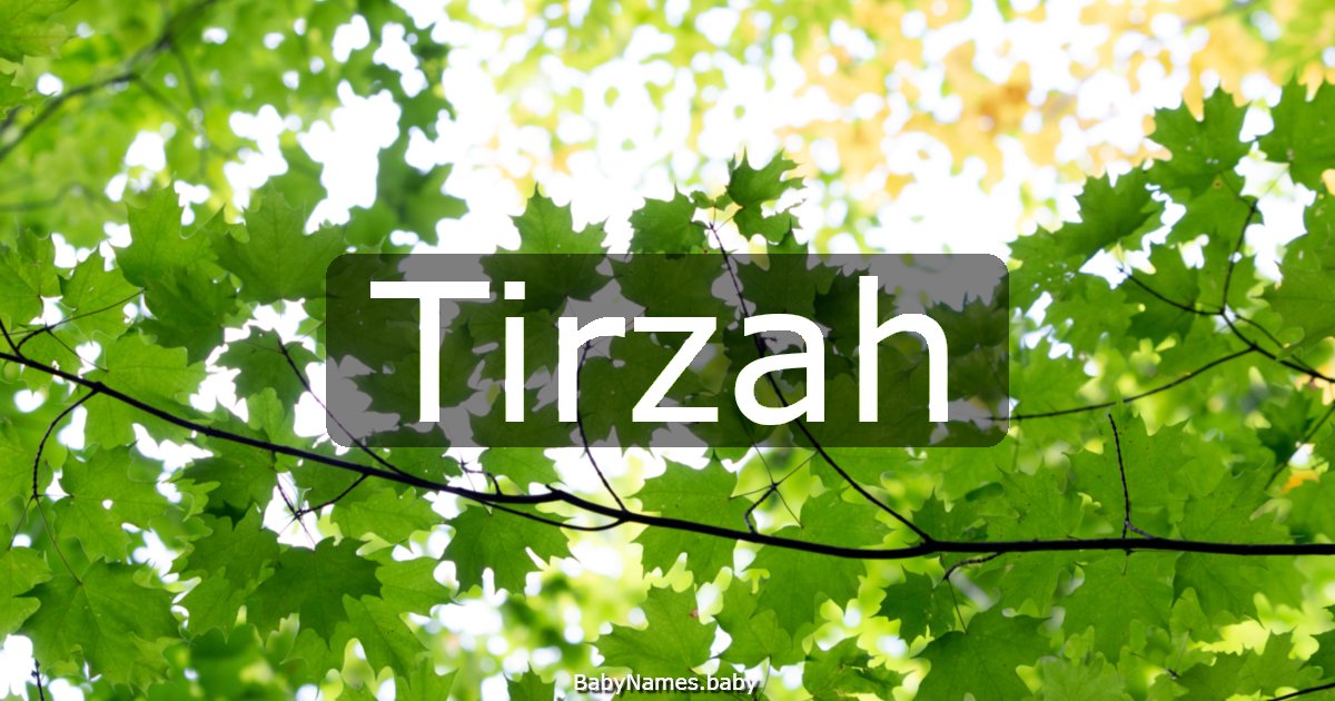Tirzah
