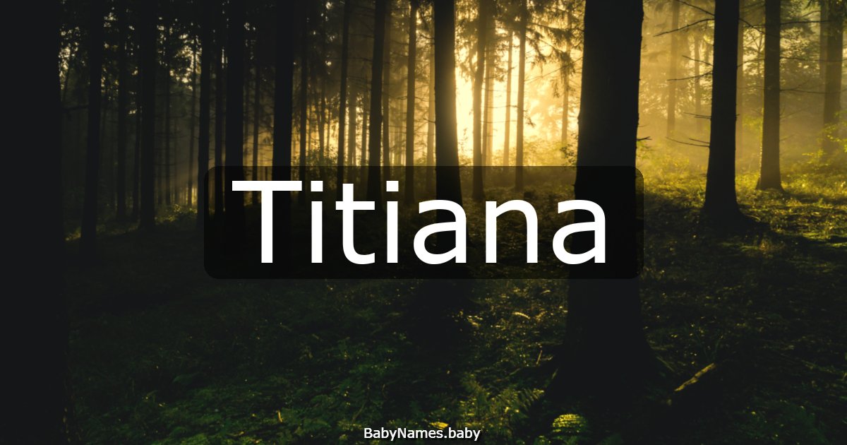 Titiana