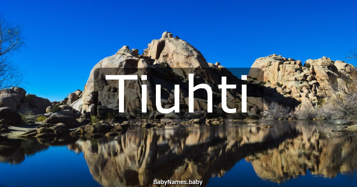 Tiuhti