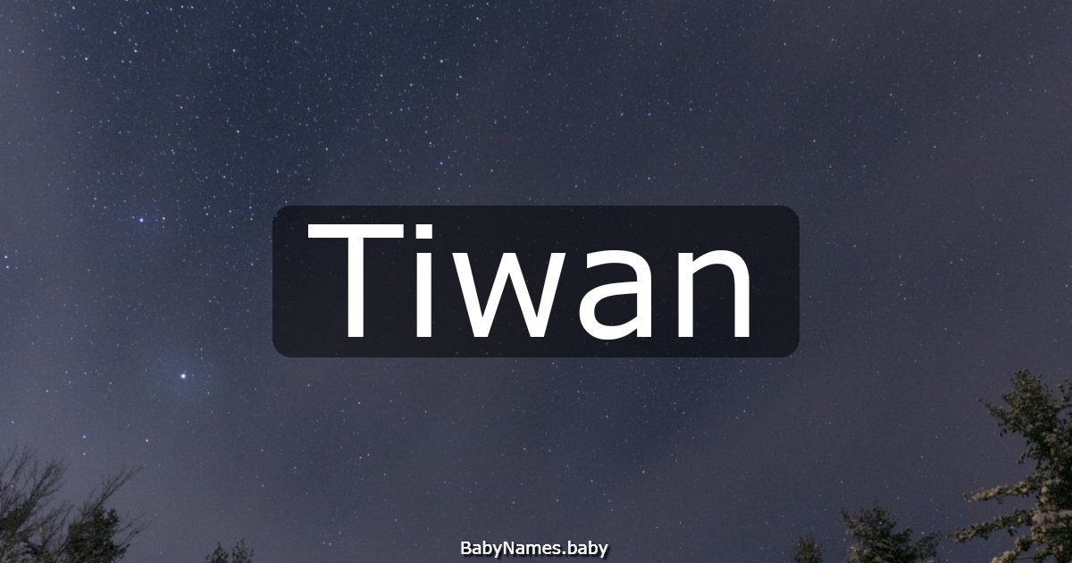 Tiwan