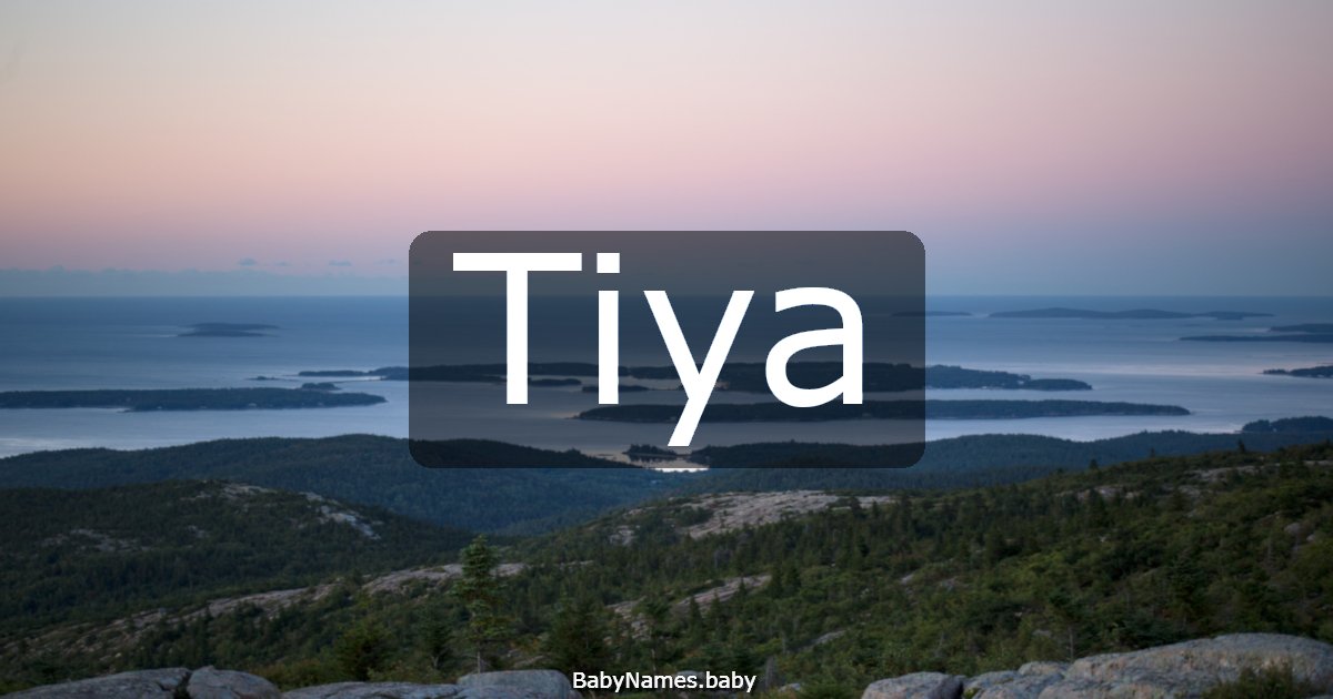 Tiya