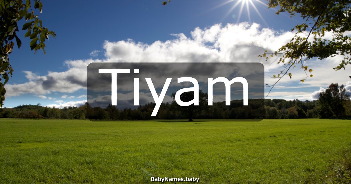 Tiyam
