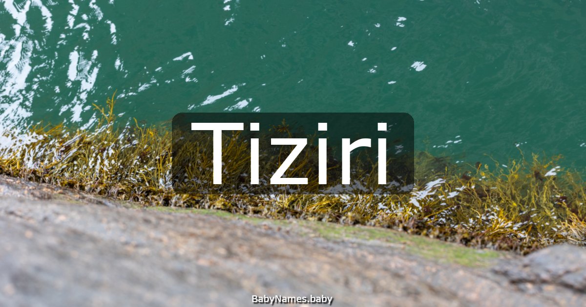 Tiziri
