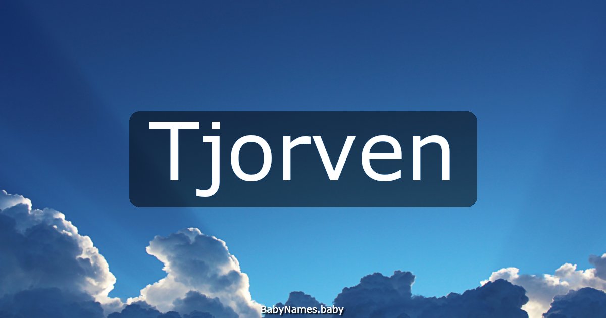 Tjorven