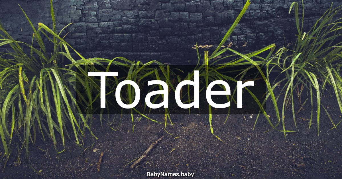 Toader