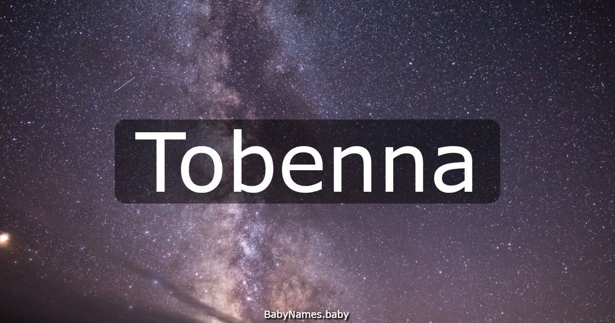 Tobenna